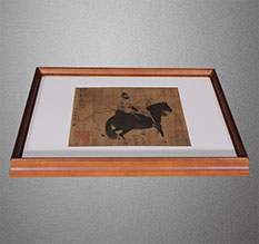 淄博书画装裱配框服务案例